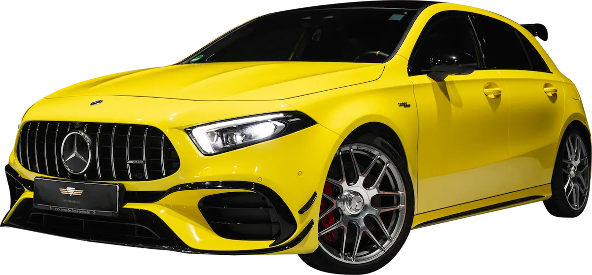 Mercedes amarillo